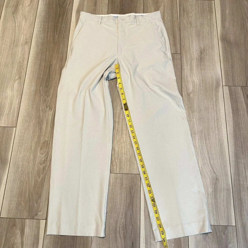 FootJoy 32Wx30L Polyester/Spandex Blend Men’s Golf Chino Pants White - Picture 9 of 9